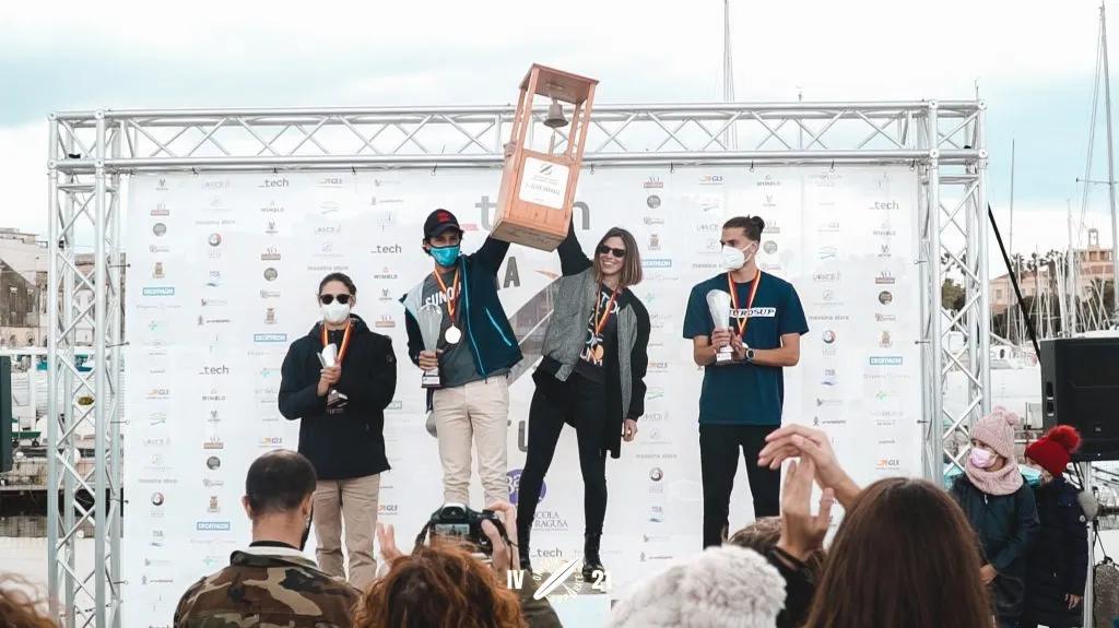 Il podio della Ortigia Sup Race 2021