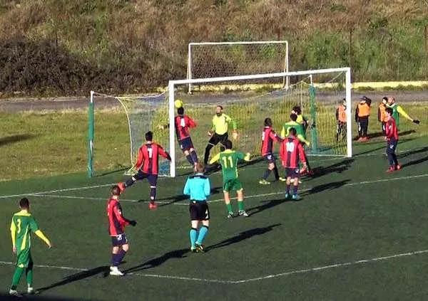 Calcio, il Palazzolo “fermato” sul pari dal Milazzo, pesa una rete non concessa