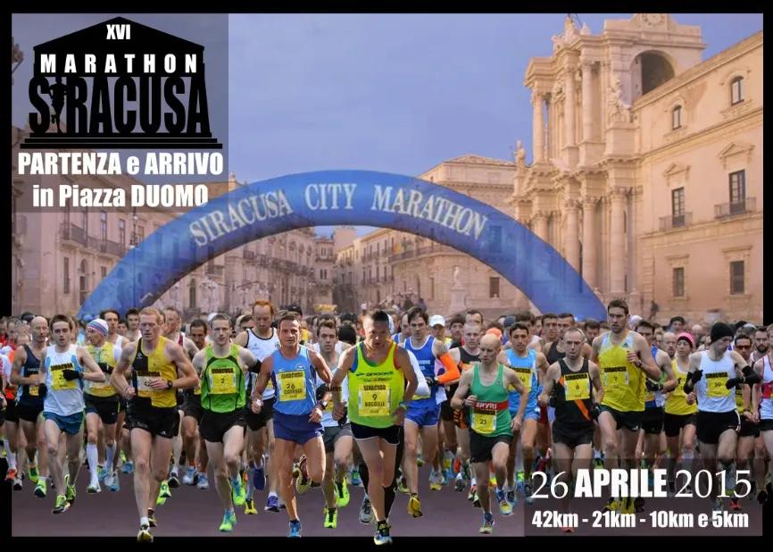 ATLETICA, il 26 aprile 2015 al via la SIRACUSA CITY MARATHON.