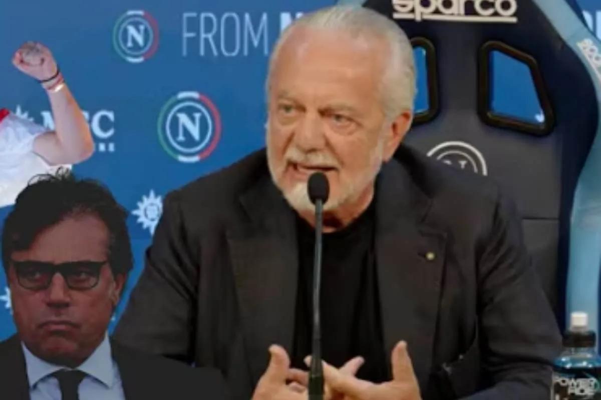 De Laurentiis beffa Giuntoli e blinda Conte: super colpo di mercato