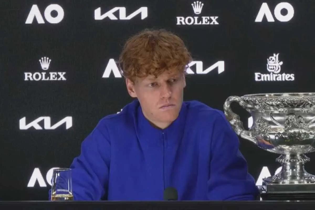 Sinner in conferenza stampa
