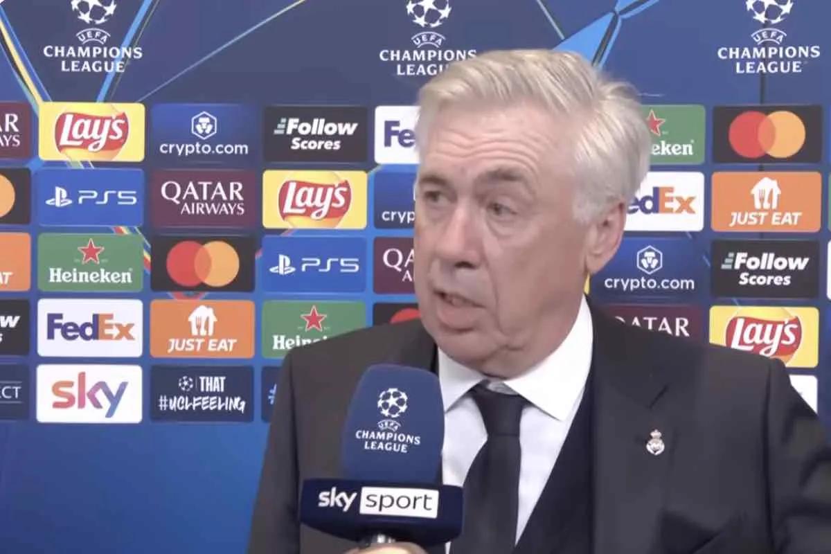 Ancelotti a Sky