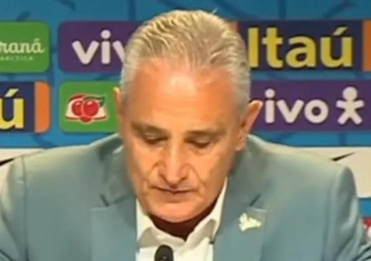 Tite in conferenza