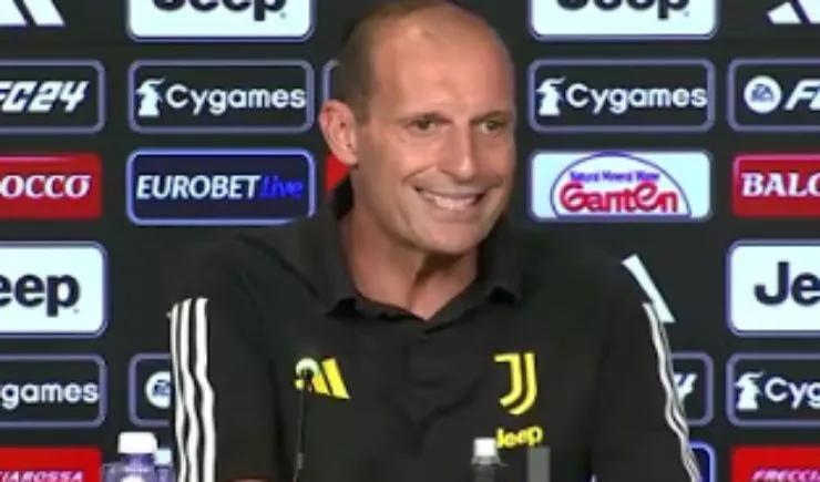 Allegri in conferenza stampa
