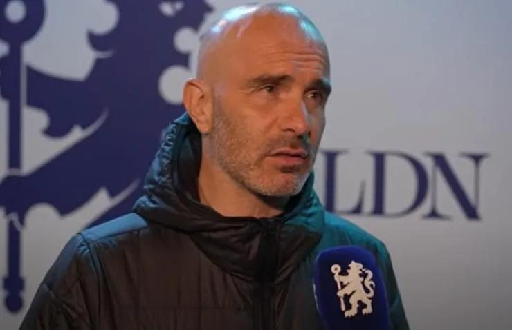 Maresca durante un'intervista
