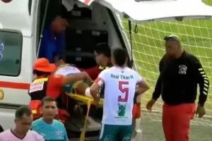 Altamirano trasportato in ospedale