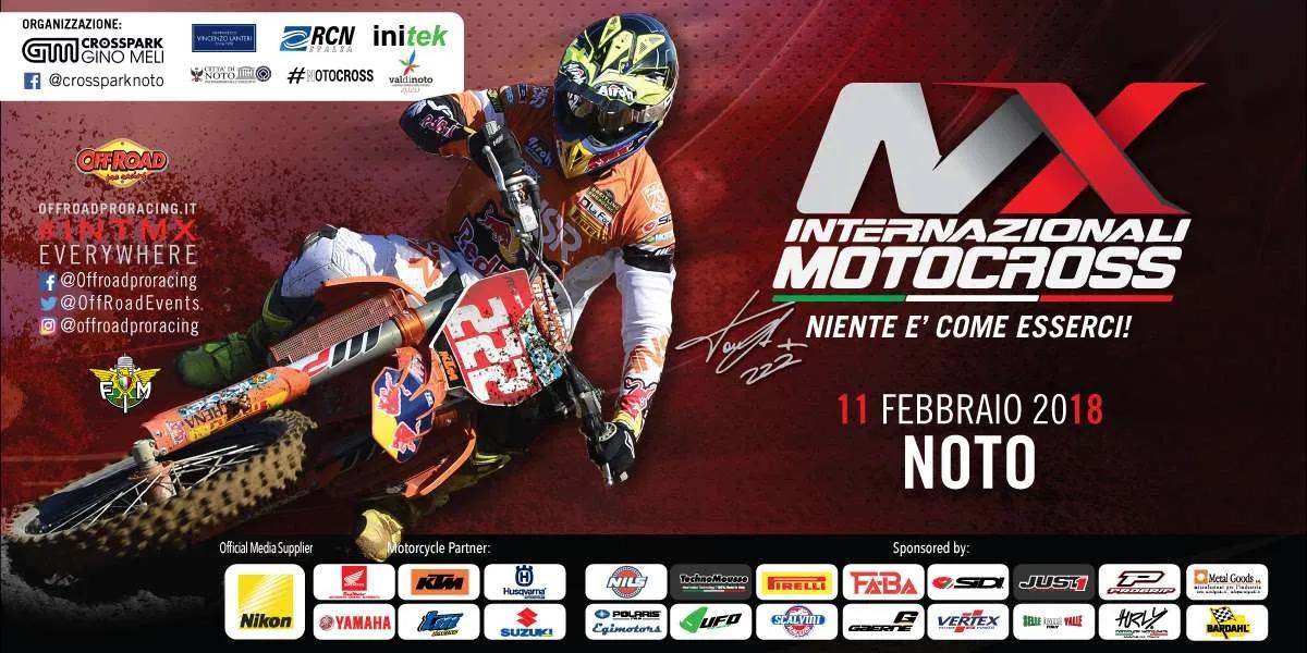 Noto, Motocross: gli Internazionali d’Italia MX tornano in Sicilia con…Tony Cairoli!