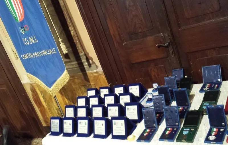 Siracusa, ieri la consegna delle Benemerenze CONI 2016 per gli atleti siracusani