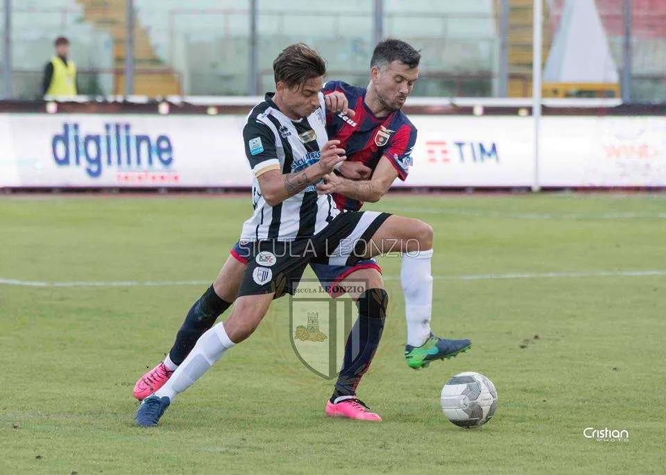 Calcio, Sicula Leonzio pareggia in casa con la Casertana. I commenti del capitano Narciso e di mister Rigoli