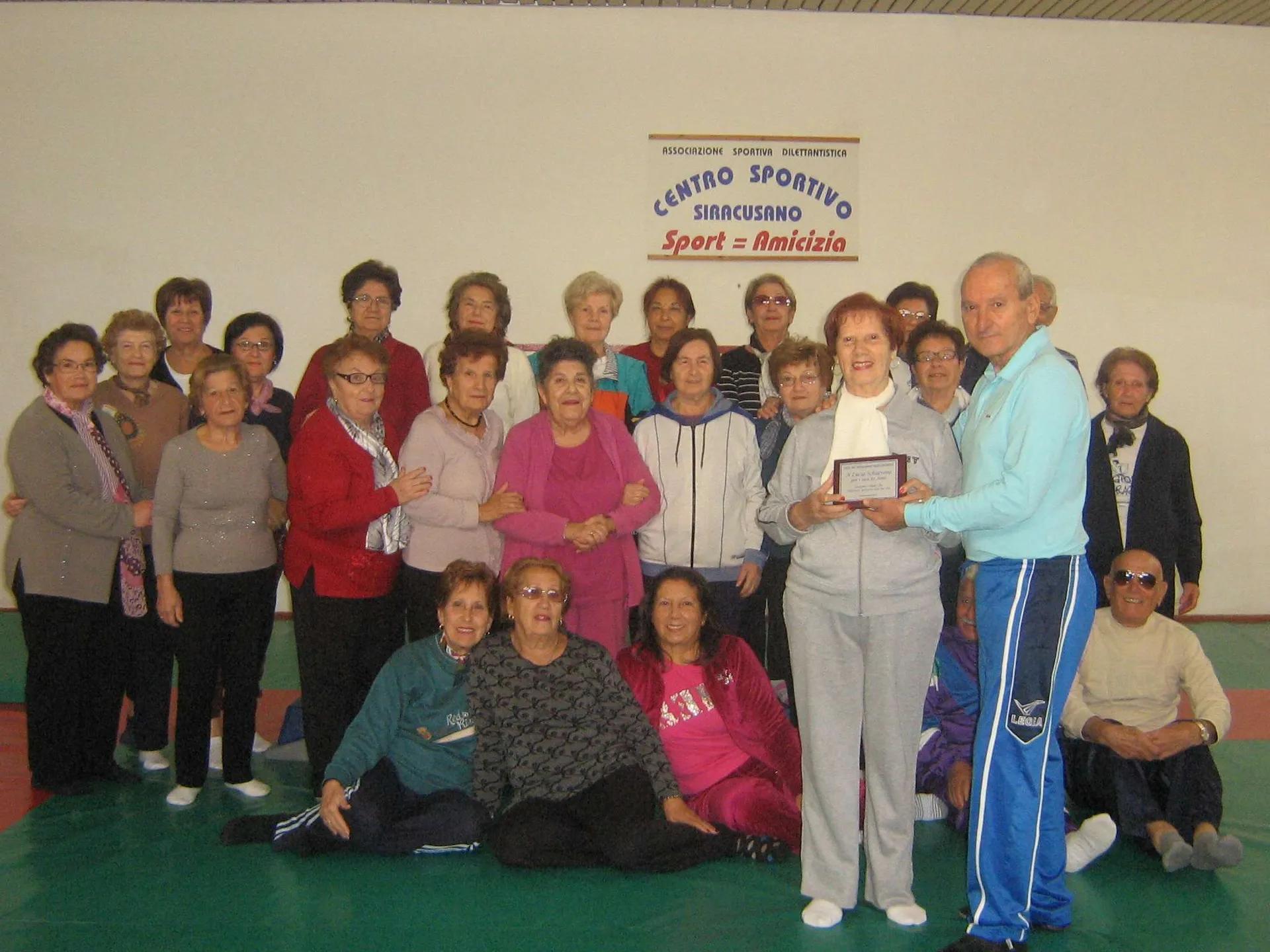 Siracusa, la Cooperativa Sociale “Spazio Sport” premia l’atleta Senior Lucia Schiavone