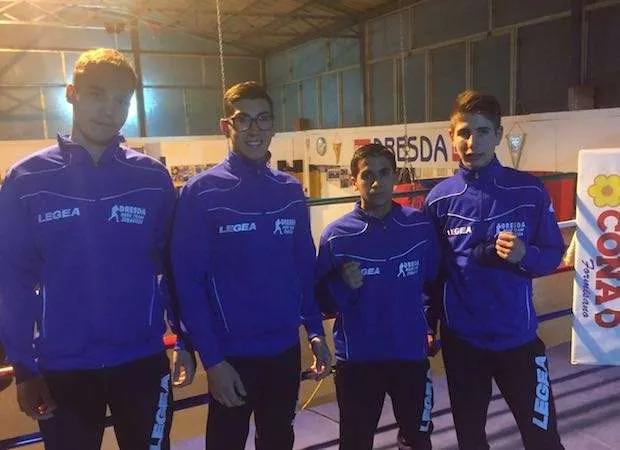 Boxe, la “Dresda” porta a casa quattro titoli regionali