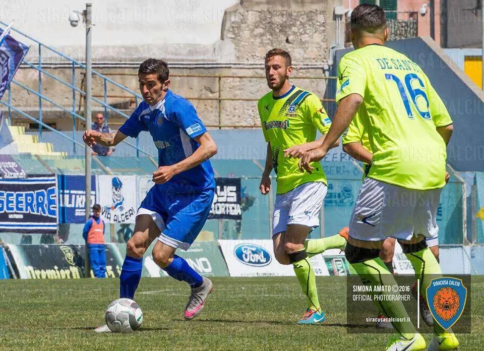 Calcio, Doppietta di Lele Catania, Siracusa-Paganese 2-0. Sottil: “I miei ragazzi sono straordinari”