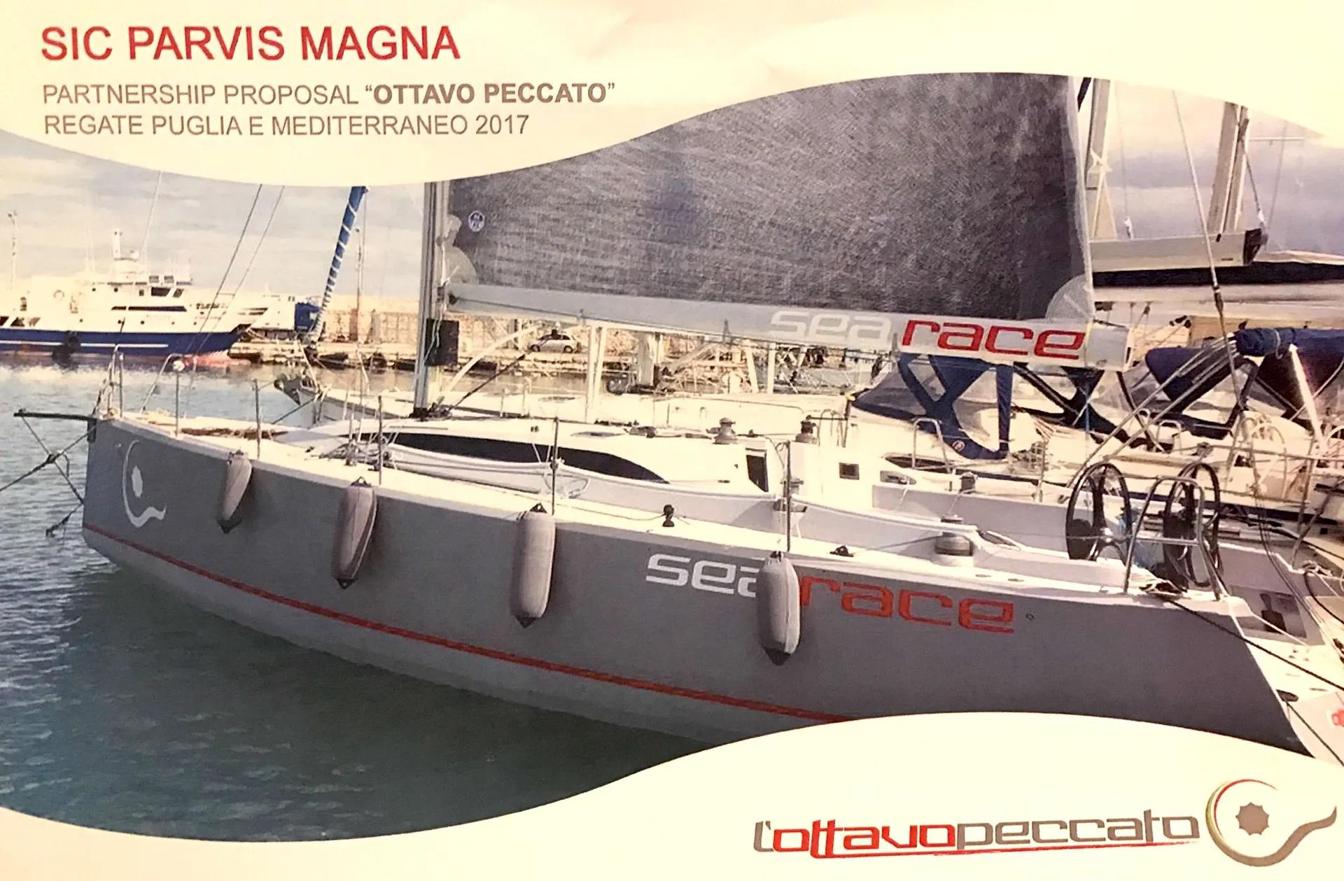 Vela, presentata a Bisceglie l’ambizioso progetto della imbarcazione “L’Ottavo Peccato”, anche un siracusano a bordo