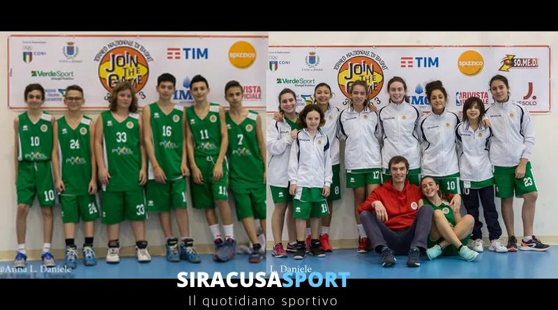 Basket, una nutrita partecipazione al “Join The Game”, ottimi risultati per la Virtus Augusta Basket