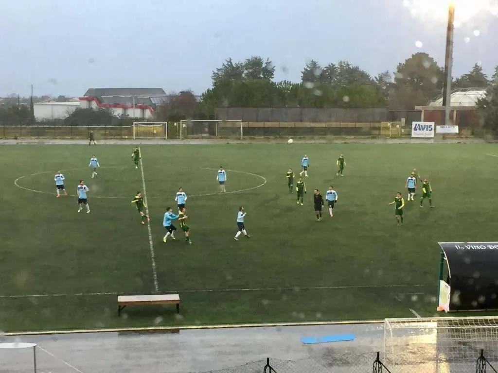Calcio Palazzolo, battuto il Viagrande con gol di Ricca e Grasso. I gialloverdi tornano momentaneamente al secondo posto