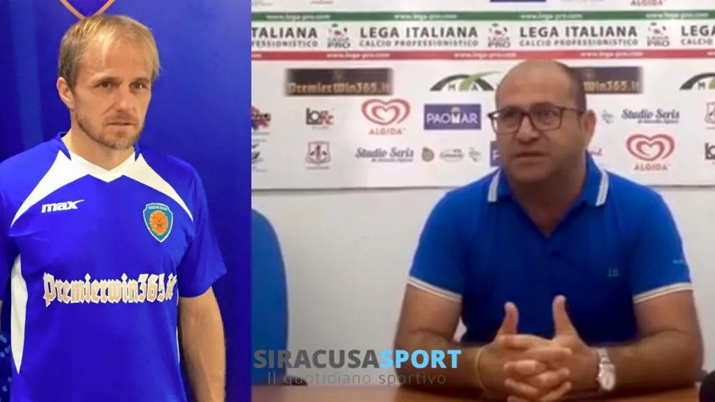 Siracusa Calcio, Cutrufo: “Baiocco? E’ il nostro futuro”