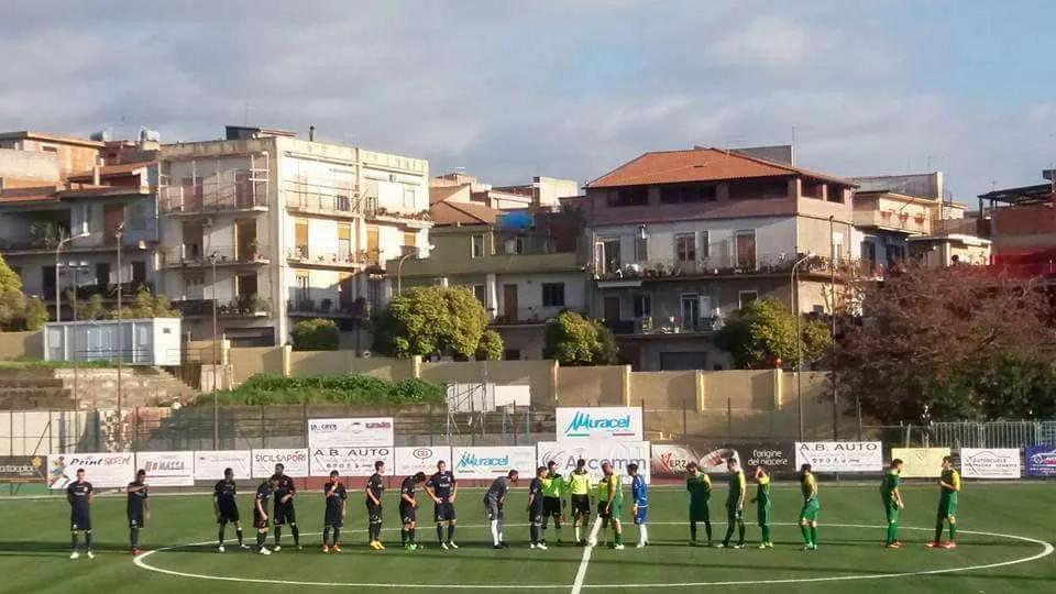Calcio, Il Biancavilla “frena” la corsa del Palazzolo, al “Raiti” è 1-1. Cutrufo: “Altri innesti per continuare a lottare per il vertice”