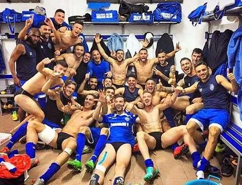 Calcio, il Siracusa ruggisce sul Catania e conquista il derby, la gioia di Spinelli e del Presidente Cutrufo