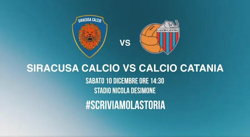 Calcio, è già febbre da derby Siracusa-Catania, guarda il video ufficiale