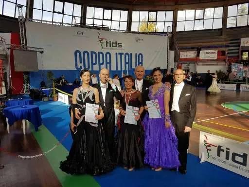 Danza sportiva, ottima la prestazione delle coppie della ClaRy Dance alla coppa Italia