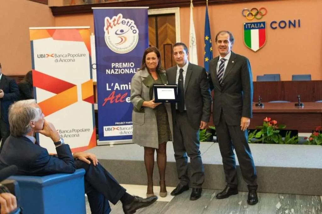 Roma, a Concetta Carbone il riconoscimento del CONI “per essere riuscita a coniugare sport e inclusione sociale”