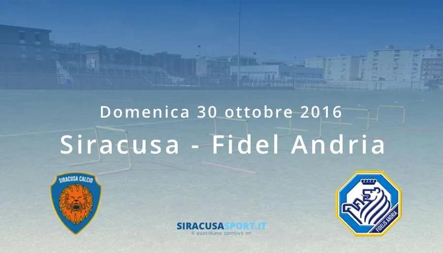 Siracusa Calcio, si riprende la preparazione in vista del match contro l’Andria: i commenti di mister Sottil