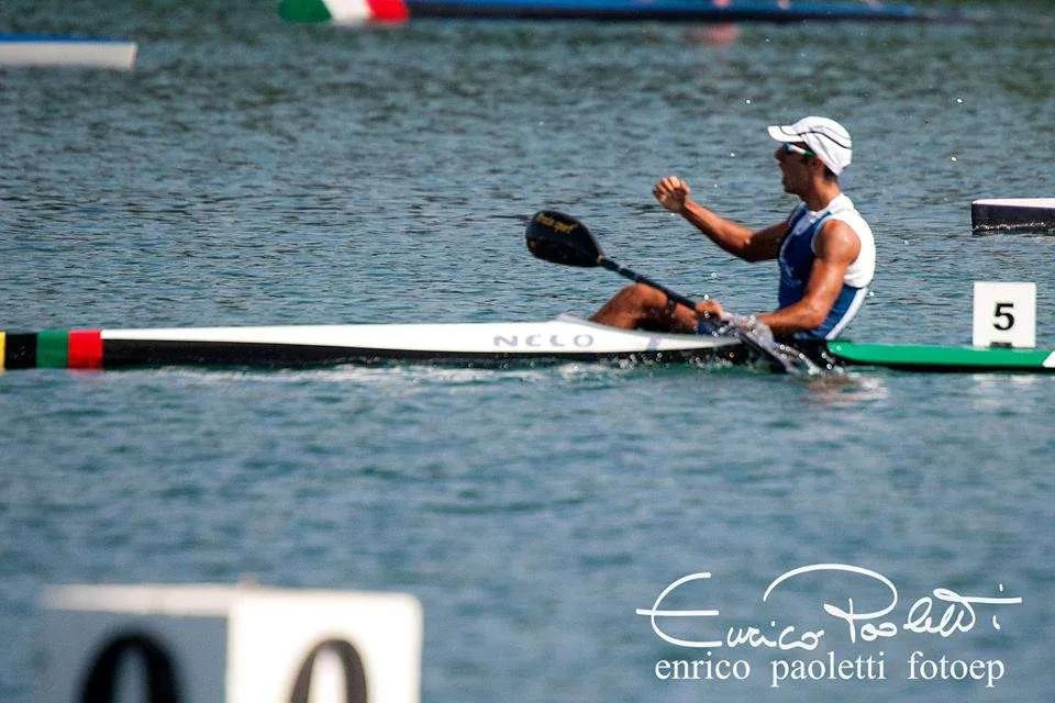 Canoa K1, Samuele Burgo si conferma al top: campione italiano k1 500 e 1000 metri.