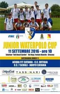 LOCANDINA "Junior Waterpolo Cup" 2016