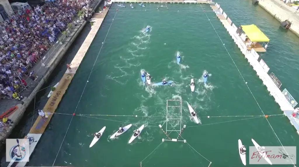 VIDEO, il Campionato Mondiale Canoa Polo 2016 come non l’avete mai visto! Le riprese da un drone
