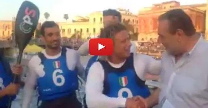 Siracusa, Campionato Mondiale Canoa Polo 2016: la ricetta perfetta parla lo chef stellato Gianfranco Vissani!