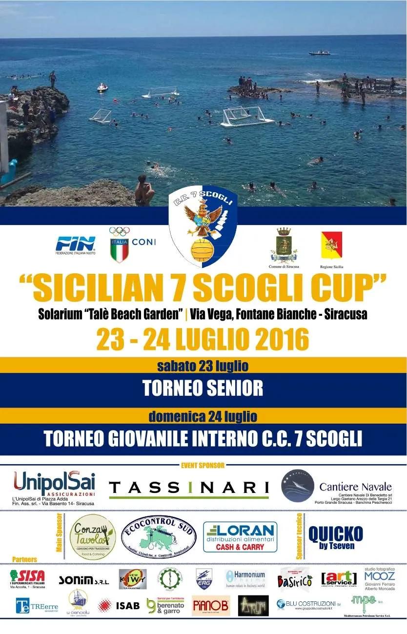 Siracusa Pallanuoto, Sicilian Senior Cup e Torneo giovanile interno 7 Scogli al Talè Beach Garden