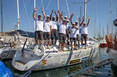 VELA, concluso il mondiale di Vela ORC 2015 di Barcellona – riconoscimento per la barca siracusana OTTOVOLANTE.