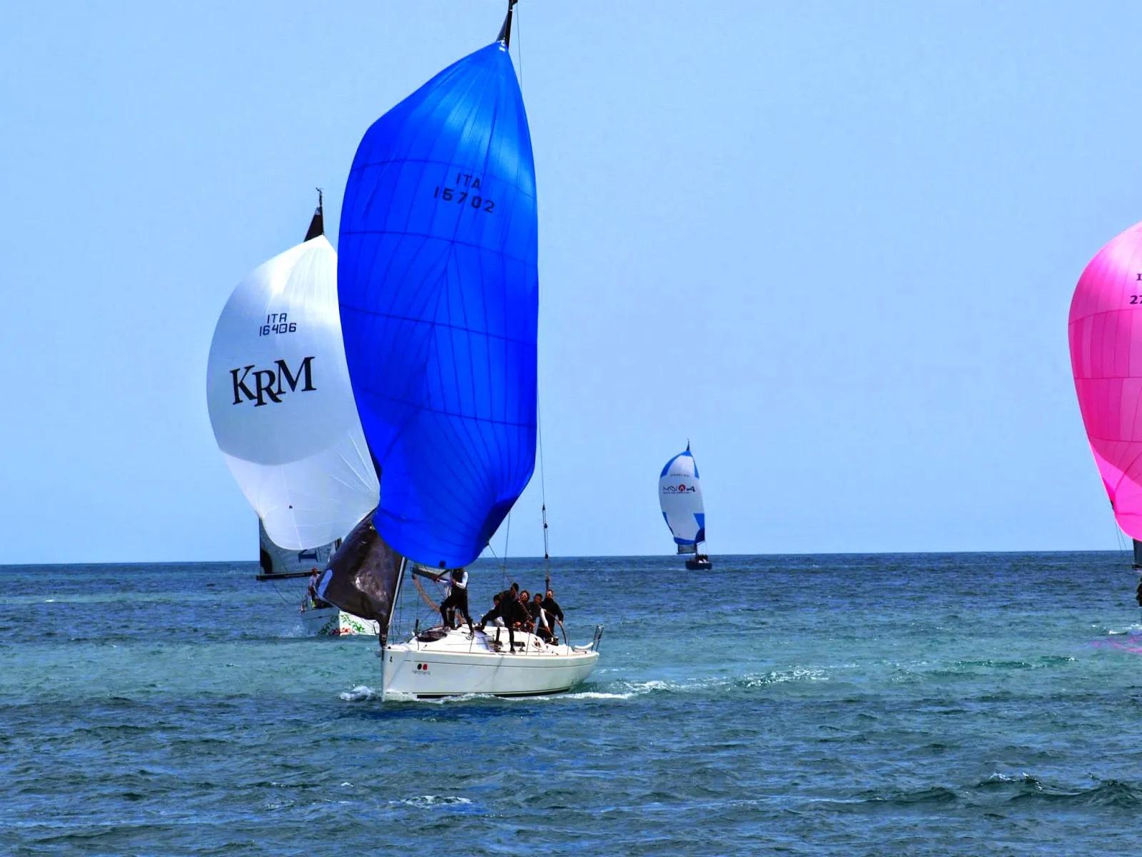 VELA ALTURA, A SCIARRINA in testa alla flotta al Campionato Invernale di Catania.
