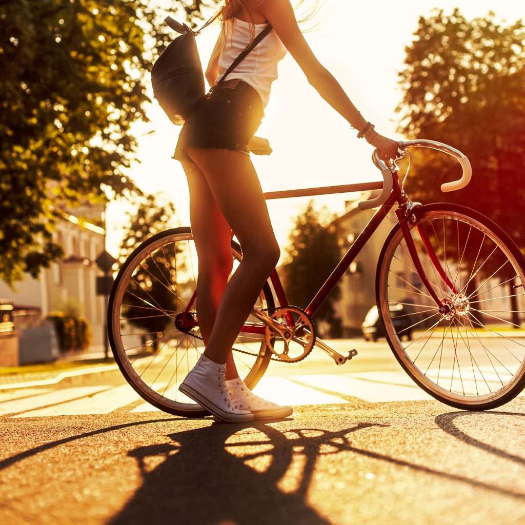 benefici bicicletta ginocchia