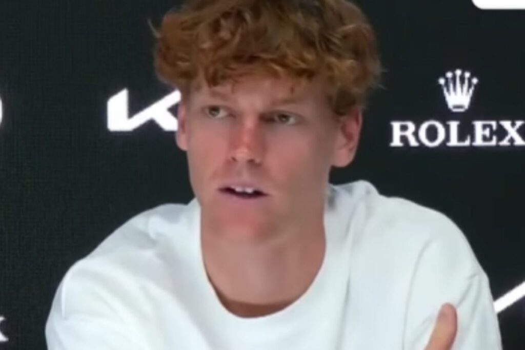 Sinner in conferenza