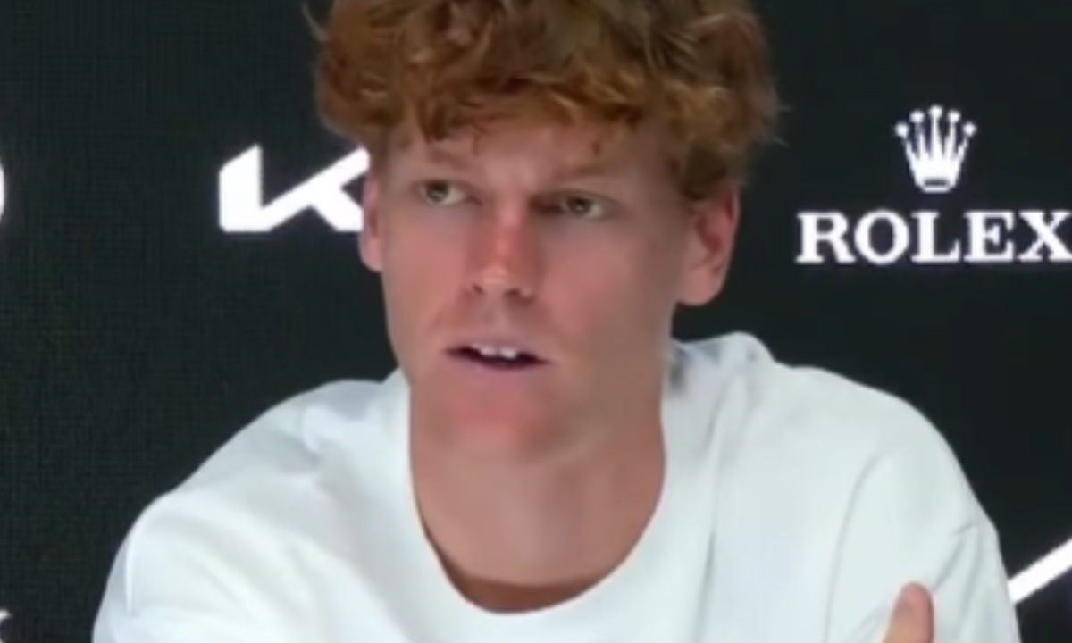 Sinner in conferenza