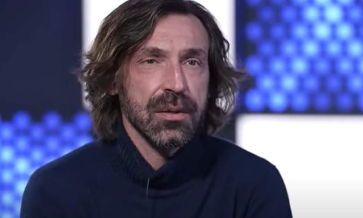 Pirlo in primo piano